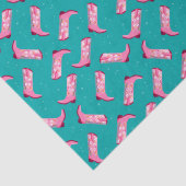 カウボーイブーツと花 薄葉紙 (詳細)