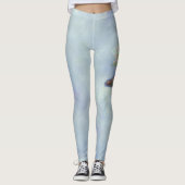 カウボーイブーツのワイルドフラワー レギンス (正面)