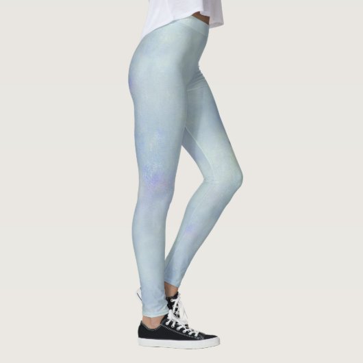 カウボーイブーツのワイルドフラワー レギンス (右)