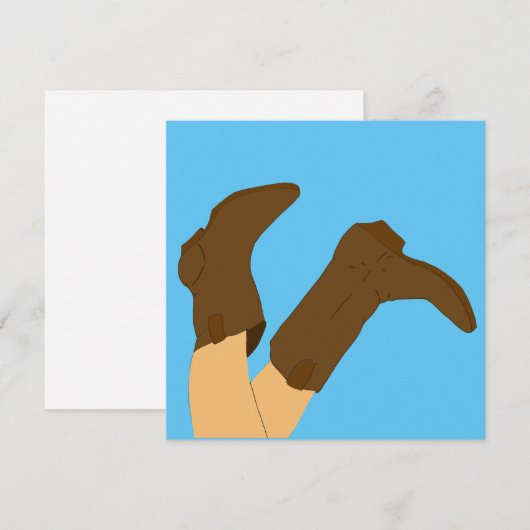 カウボーイブーツイェー (正面/裏面)