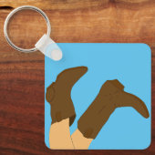 カウボーイブーツイェー キーホルダー (正面)