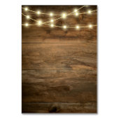 カウボーイブーツサンフラワーカントリーウェスタン結婚ズ テーブルナンバー (裏面)