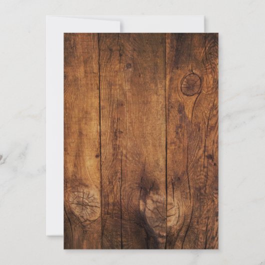 カウボーイブーツデイジーラストロデオバチェロレッテ 招待状 (裏面)