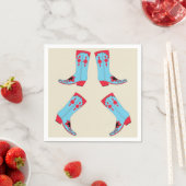 カウボーイブーツナプキンス スタンダードカクテルナプキン (インサイチュ)