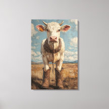 カウボーイブーツファームハウス素朴アートのベッツィ