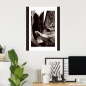 カウボーイブーツポスター ポスター (ホームオフィス)