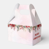 カウボーイブーツメリークリスマスパーティーの好意ボックス フェイバーボックス (裏面サイド)