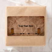 カウボーイブーツラベル ラベル (インサイチュ)