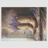 カウボーイブーツラベンダーハニービーデコップページ 薄葉紙 (正面)