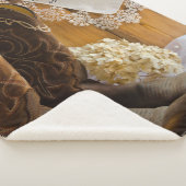 カウボーイブーツレースカントリー結婚バーンズキープサケ シェルパブランケット (3/4)