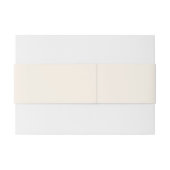 カウボーイブーツ付きカントリー西部の花 招待状ベリーバンド (裏面例)