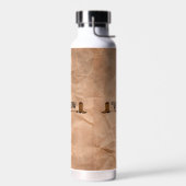 カウボーイブーツ名 ウォーターボトル (左面)