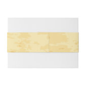 カウボーイブーツ結婚ズ🤠ウェスタン素朴モノグラム 招待状ベリーバンド (裏面例)