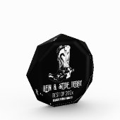 カウボーイブーツ賞トロフィーのダービー選手権 フォトブロック (左)