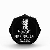 カウボーイブーツ賞トロフィーのダービー選手権 フォトブロック (正面)