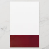 カウボーイブーツ赤ちゃんシャワーゲーム (裏面)