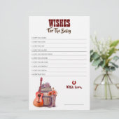 カウボーイブーツ赤ちゃんシャワーゲーム (スタンド正面)