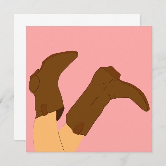 カウボーイブーツ (正面/裏面)