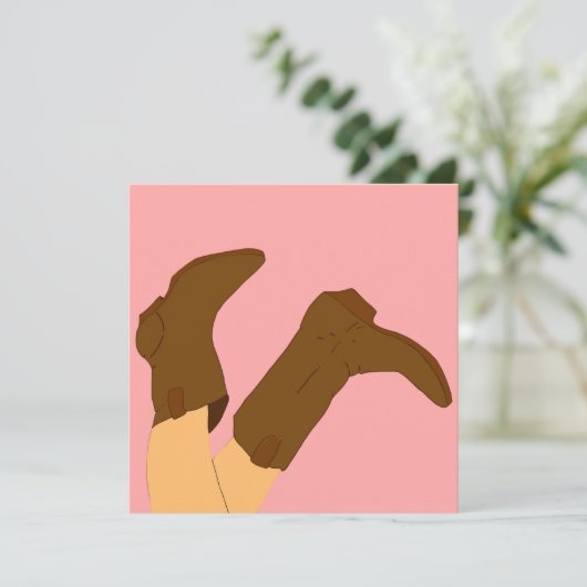 カウボーイブーツ (スタンド正面)