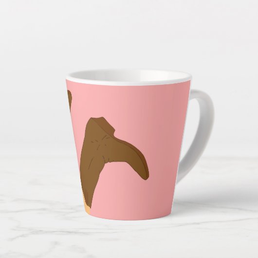 カウボーイブーツ カフェラテマグ (右アングル)