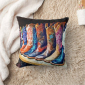 カウボーイブーツ クッション (ブランケット)