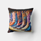 カウボーイブーツ クッション (裏面)