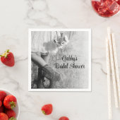 カウボーイブーツ&サンフラワーズブライダルシャワー スタンダードカクテルナプキン (インサイチュ)