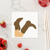 カウボーイブーツ スタンダードカクテルナプキン (インサイチュ)