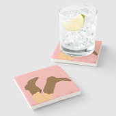 カウボーイブーツ ストーンコースター (横)