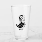 カウボーイブーツ タンブラーグラス (正面)