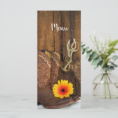 カウボーイブーツ、デイジーとホースビットバ結婚ーンズ メニュー (スタンド正面)