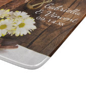 カウボーイブーツ、デイジーと馬のビット結婚ズ カッティングボード (角)