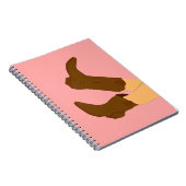 カウボーイブーツ ノートブック (右側)