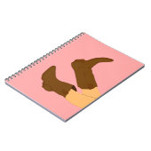 カウボーイブーツ ノートブック (左側)