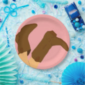 カウボーイブーツ ペーパープレート (パーティー)