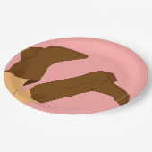 カウボーイブーツ ペーパープレート (アングル)