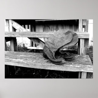 カウボーイブーツ ポスター