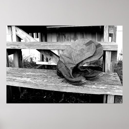 カウボーイブーツ ポスター (正面)