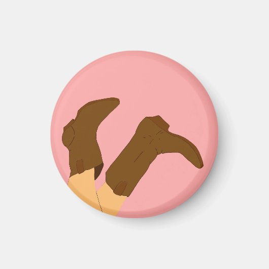 カウボーイブーツ マグネット (正面)