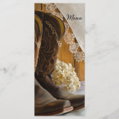 カウボーイブーツ&レースカントリーウェスタン結婚ズのメニュー メニュー (正面)