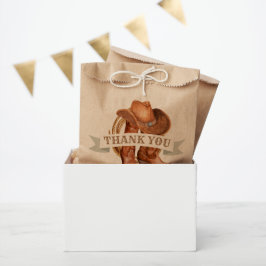 カウボーイブーツ、帽子、投げ縄 フェイバーバッグ