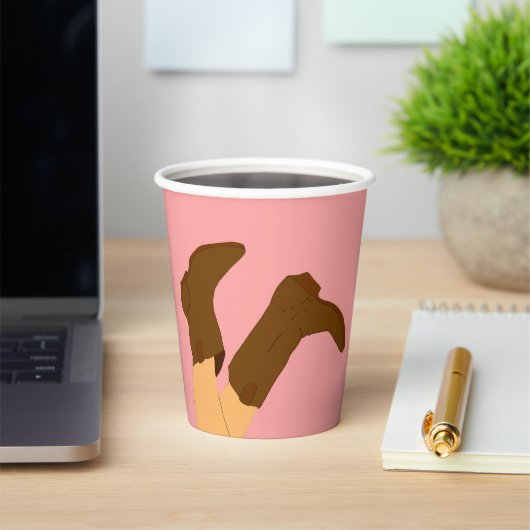 カウボーイブーツ 紙コップ (インサイチュ)
