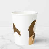 カウボーイブーツ 紙コップ (左)