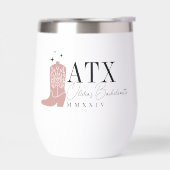 カウボーイブートオパーソナライズされたスティンバチェロレッテ (左面)