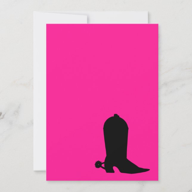 カウボーイブートシルエット (正面)