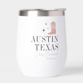 カウボーイブートパーソナライズされたバチェロレッテ (左面)