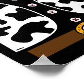 カウボーイベストウエスタンシェリフ衣装カッコいい簡単ホール ポスター (角)