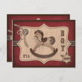 カウボーイベビーはがき 案内ポストカード (正面/裏面)