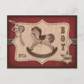 カウボーイベビーはがき 案内ポストカード (正面)