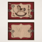 カウボーイベビーギフトラベル (正面&裏面)